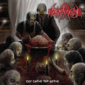Deranged | Cut Carve Rip Serve (White Vinyl W/ Black Swirl & Red Splatter) | LP