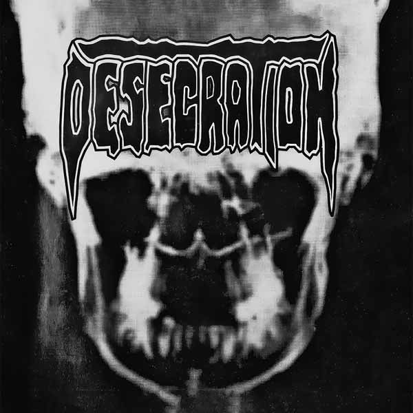 Desecration | Inhuman (12" Lp On Crystal Clear Vinyl W/ White & Black Ripple - Insert, Obi Strip) | LP