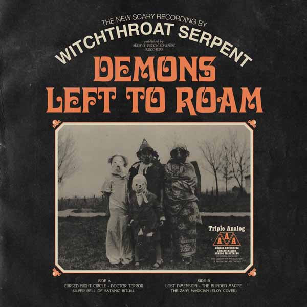 Witchthroat Serpent | Demons Left To Roam (Orange Transparent Vinyl) | LP