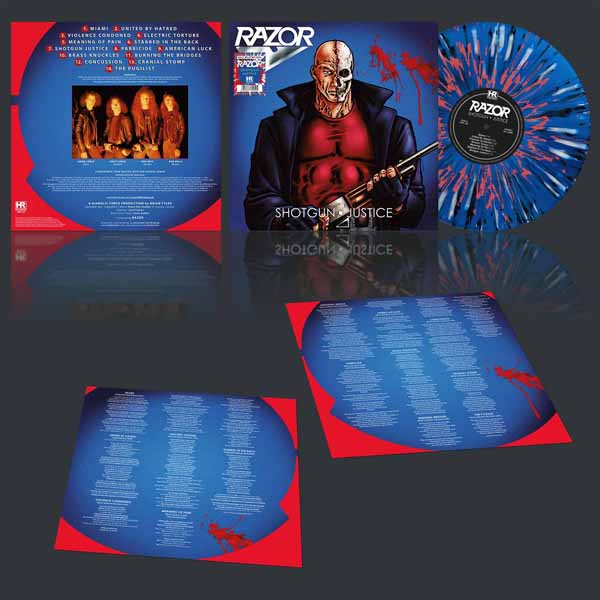 Razor | Shotgun Justice (Multi-Splatter Vinyl) | LP