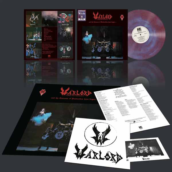 Warlord | And The Cannons Of Destruction Have Begun …(Galaxy Effect Vinyl) | LP