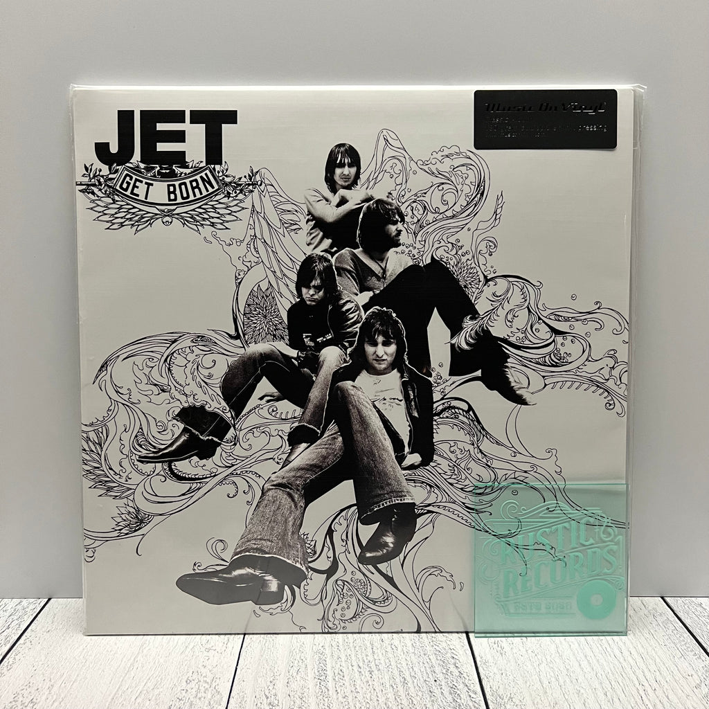 Jet | Get Born | 1LP front cover