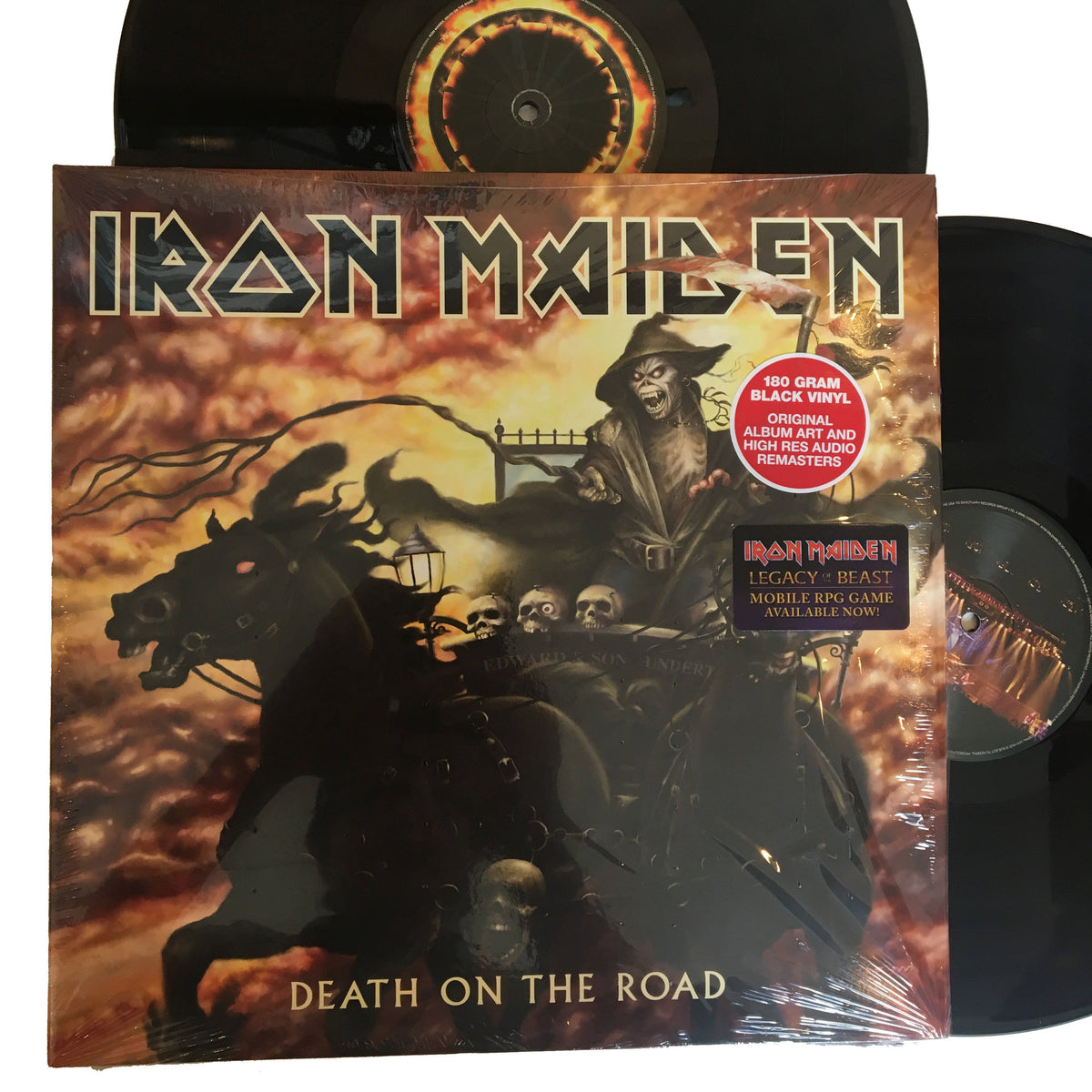 Iron Maiden | Death On The Road | 2LP front cover