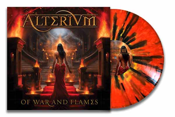 Alterium | Of War And Flames (Reissue)(Fire Splatter Vinyl) | LP