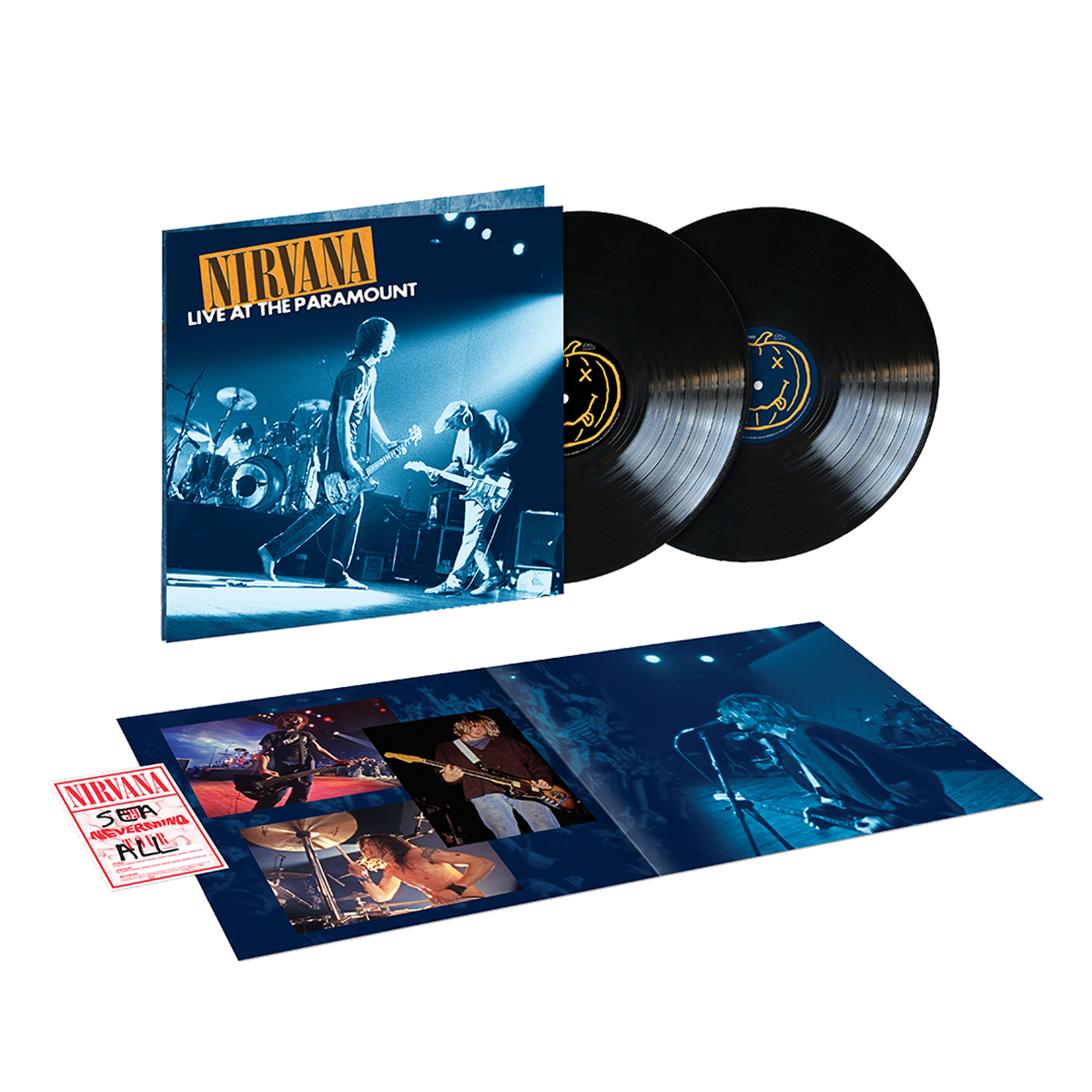 Nirvana | Live at the Paramount | 2LP Gatefold Sleeve front cover