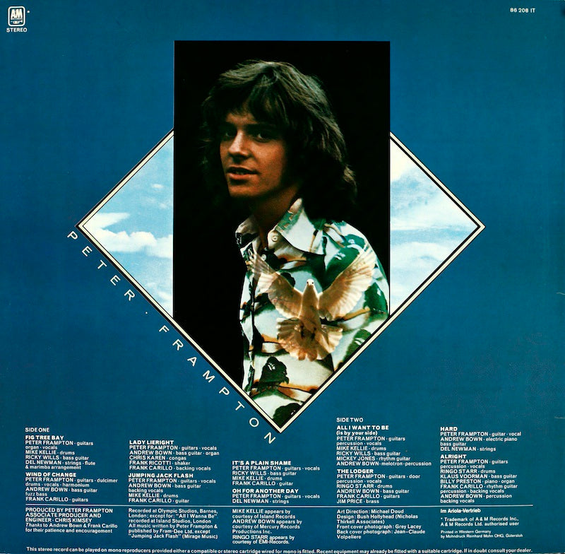 Frampton, Peter | Wind Of Change | CD front cover