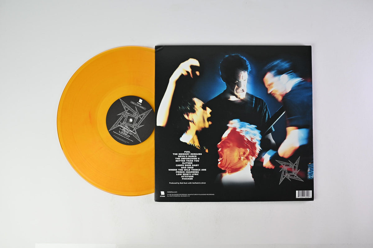 Metallica | Reload (COL) | 2LP Coloured Vinyl Remastered front cover