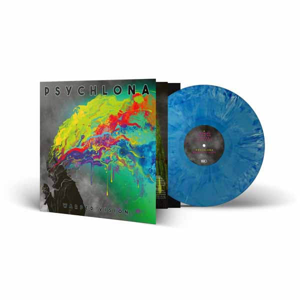 Psychlona | Warped Vision (Blue/White Marble Vinyl) | LP
