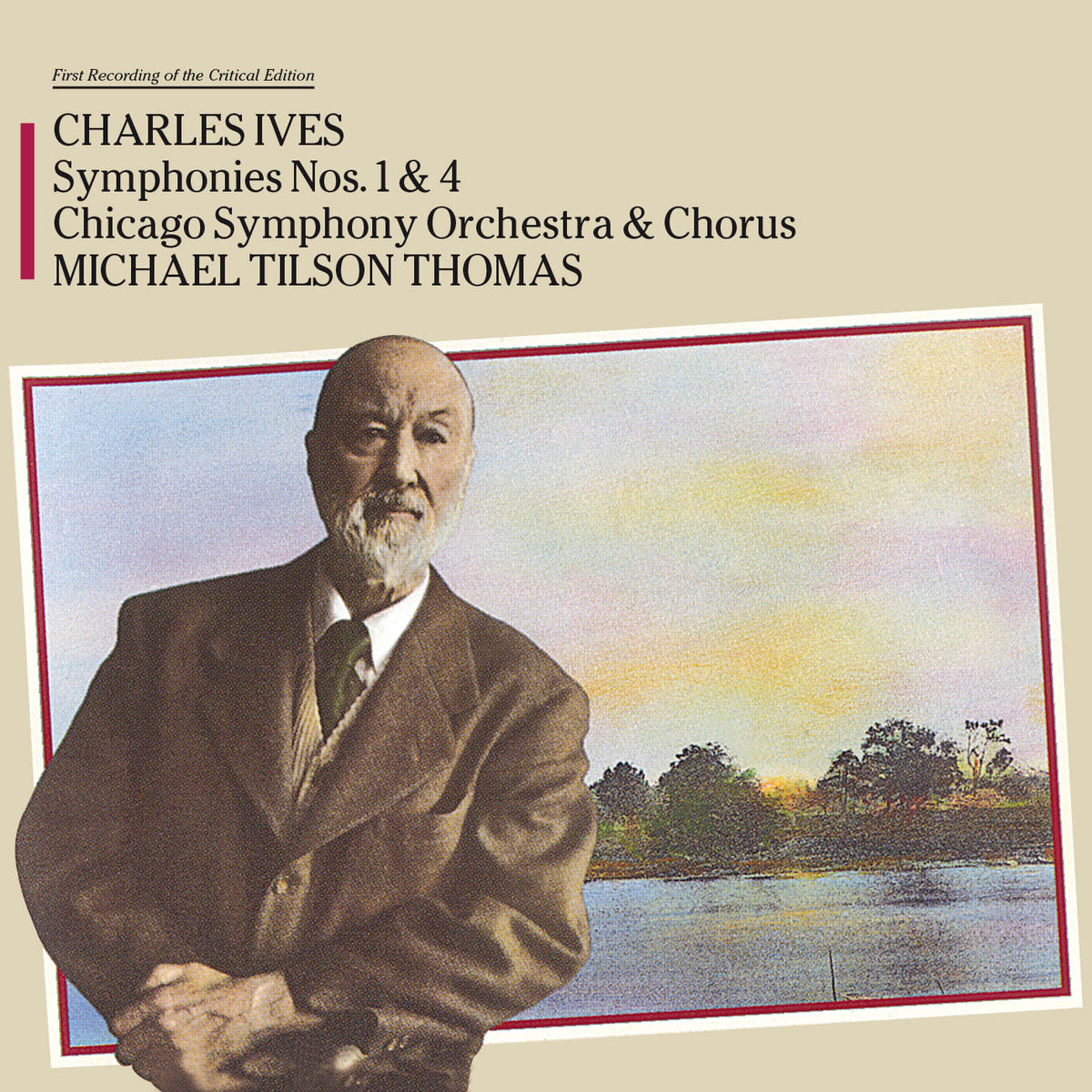 Ives, Charles | Symphony 1&4 Tilson Thomas Chicago SO | CD
