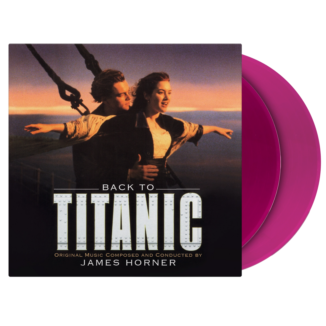 James Horner - Back To Titanic - 2 LP Violet Coloured Vinyl secondary image