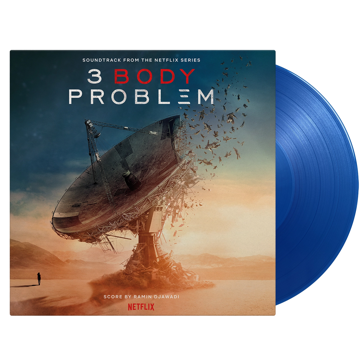 OST (Official Soundtrack) | 3 Body Problem | 2LP Coloured Vinyl Blue front cover
