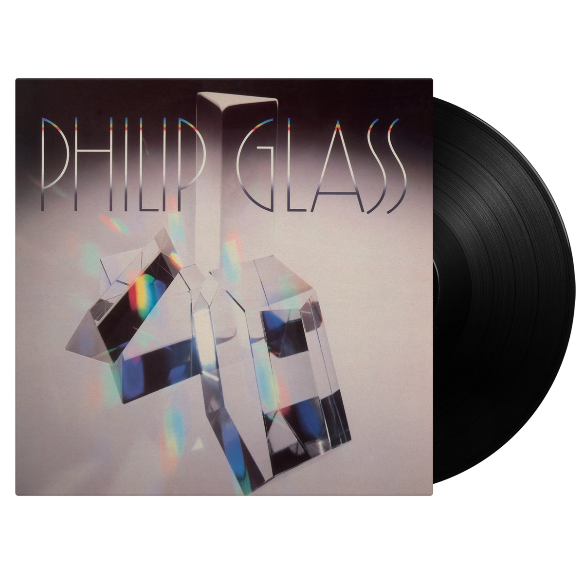 Glass, Philip | Glassworks | 1LP Coloured Vinyl Black front cover