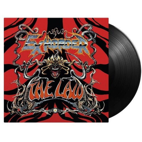 Exhorder | Law | 1LP Coloured Vinyl Black front cover