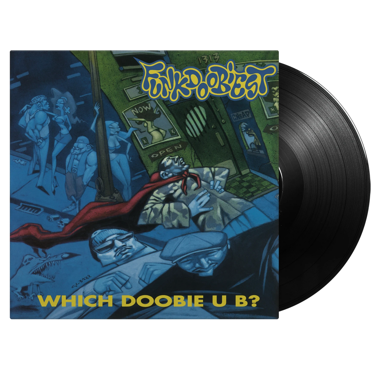 Funkdoobiest | Which Doobie U B? | 1LP front cover