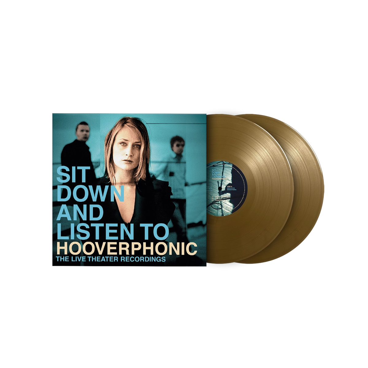 Hooverphonic | Sit Down and Listen To | 2LP Coloured Vinyl Gold front cover