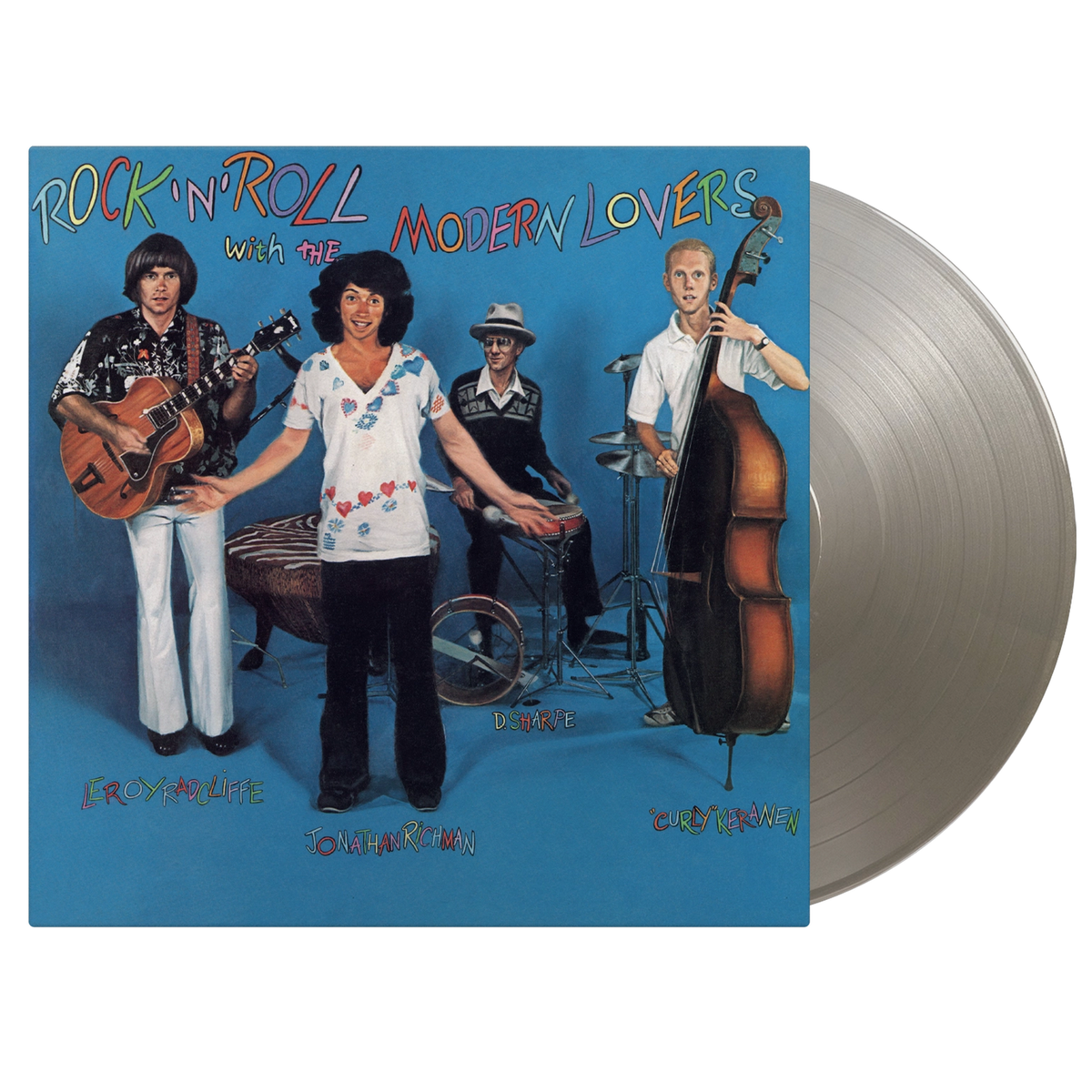 Modern Lovers | Rock n Roll With Modern Lovers | 1LP Coloured Vinyl Silver front cover