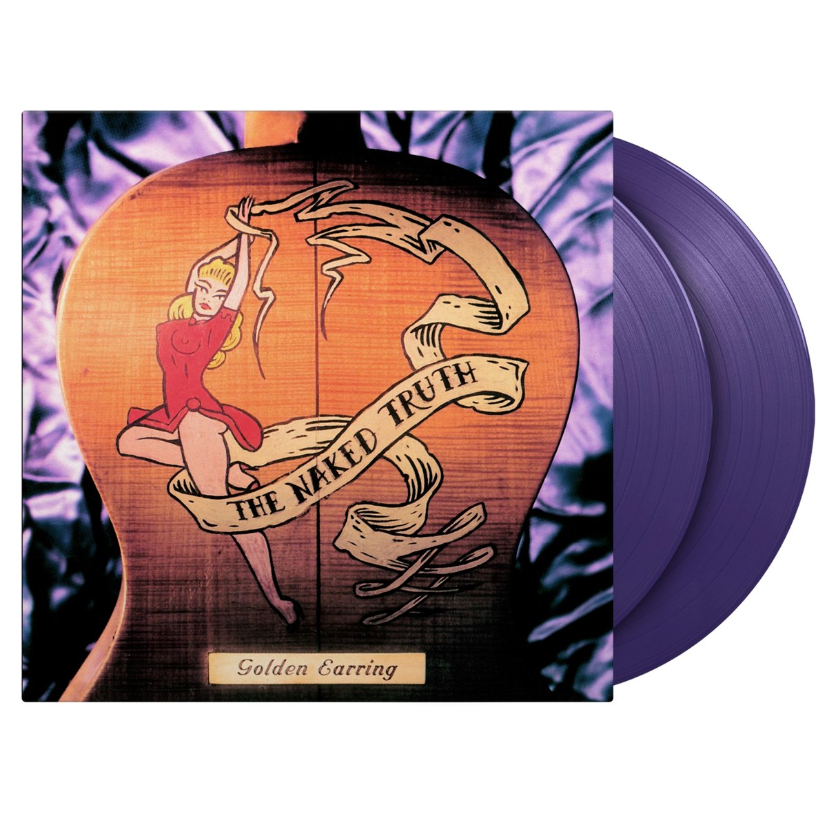 Golden Earring | Naked Truth | 2LP Coloured Vinyl Purple front cover