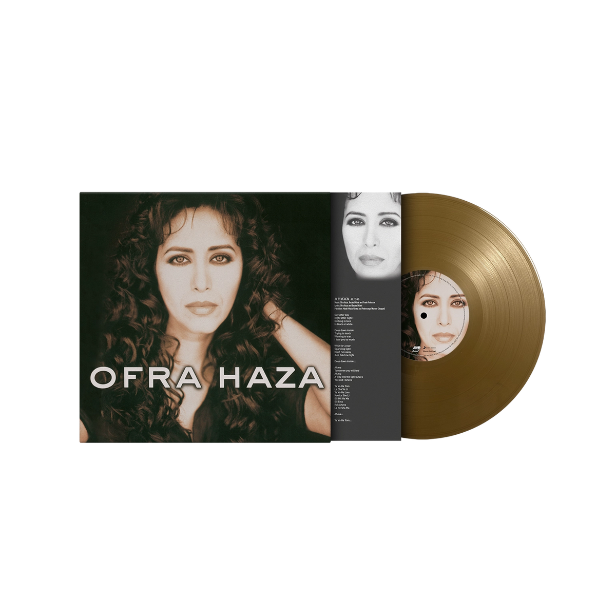 Haza, Ofra | Ofra Haza | 1LP Coloured Vinyl Gold front cover