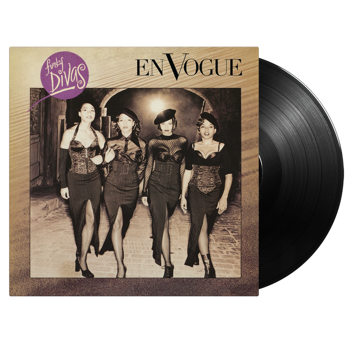 En Vogue | Funky Divas | 1LP Coloured Vinyl Black front cover