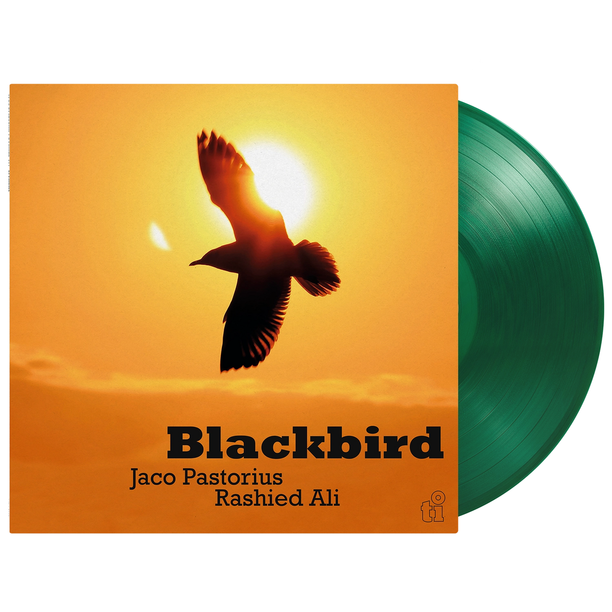 Jaco Pastorius and Rashied Ali | Blackbird | 1LP Coloured Vinyl Green front cover