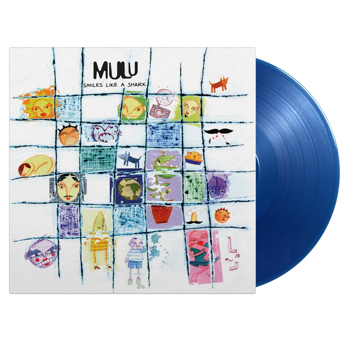 Mulu | Smiles Like A Shark | 1LP Coloured Vinyl front cover