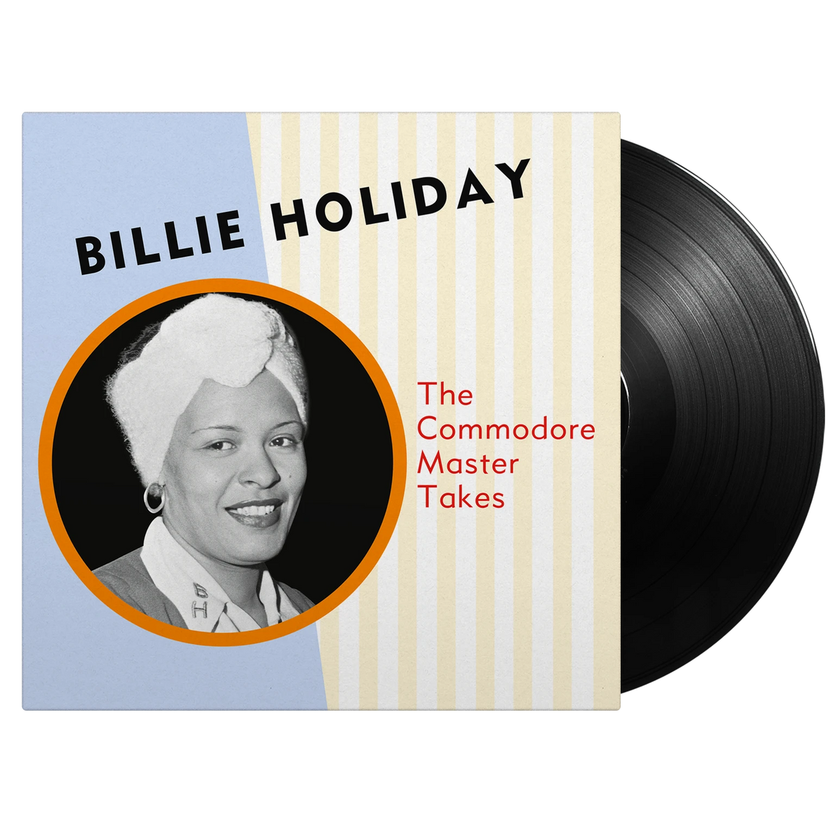 Holiday, Billie | Commodore Master Takes | 1LP Coloured Vinyl Black front cover