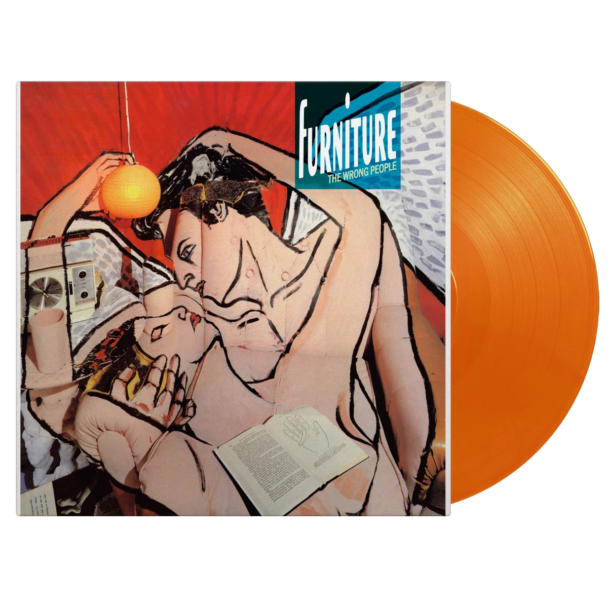 Furniture | The Wrong People | 1 LP Orange Coloured Vinyl