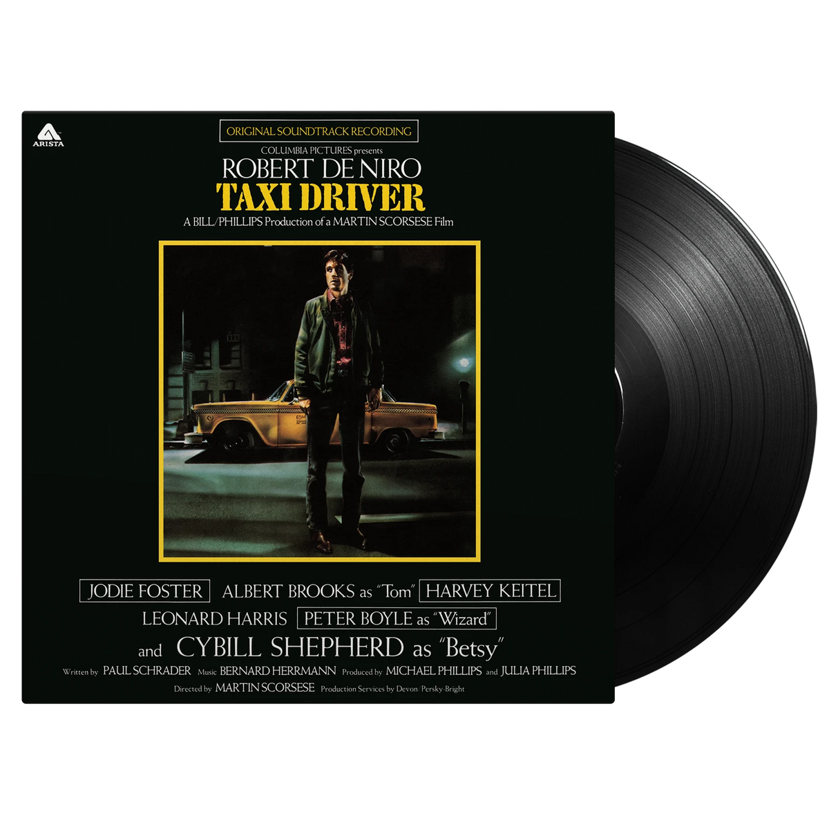 OST (Official Soundtrack) | Taxi Driver | 1LP front cover