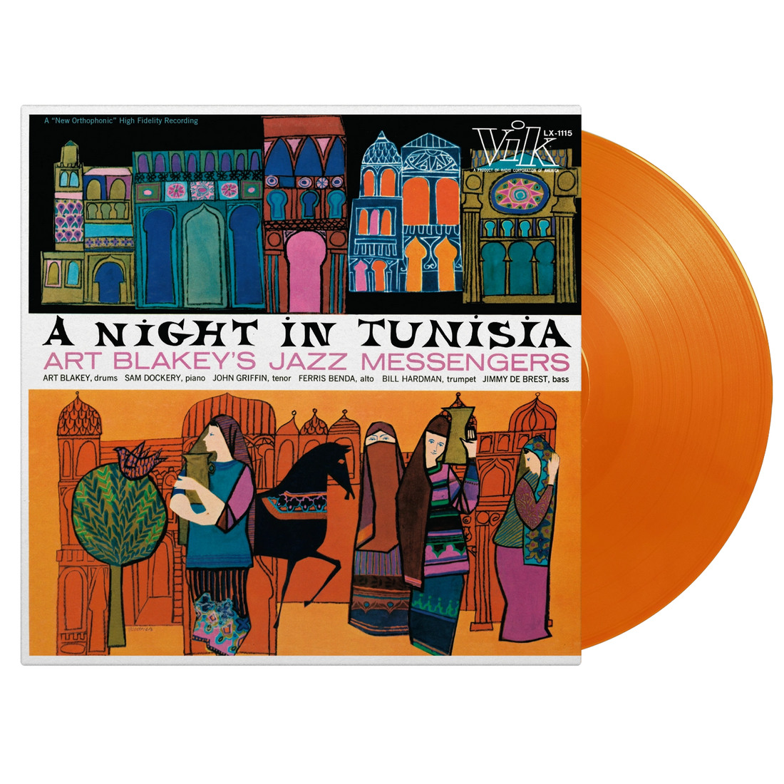 Art Blakey & The Jazz Messengers - A Night In Tunisia - 1 LP Orange Coloured Vinyl secondary image