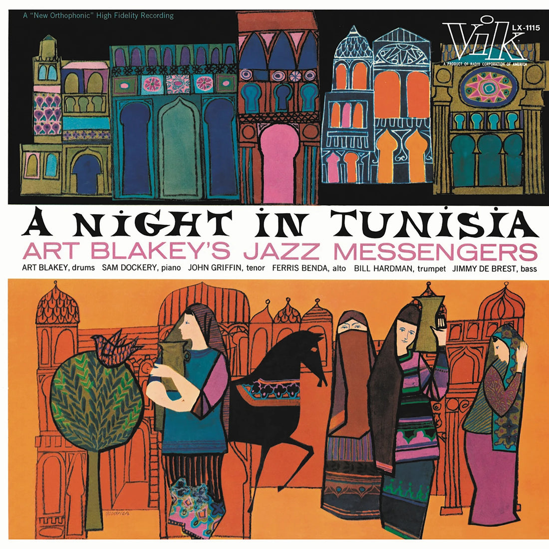 Art Blakey & The Jazz Messengers | A Night In Tunisia | 1 LP Orange Coloured Vinyl