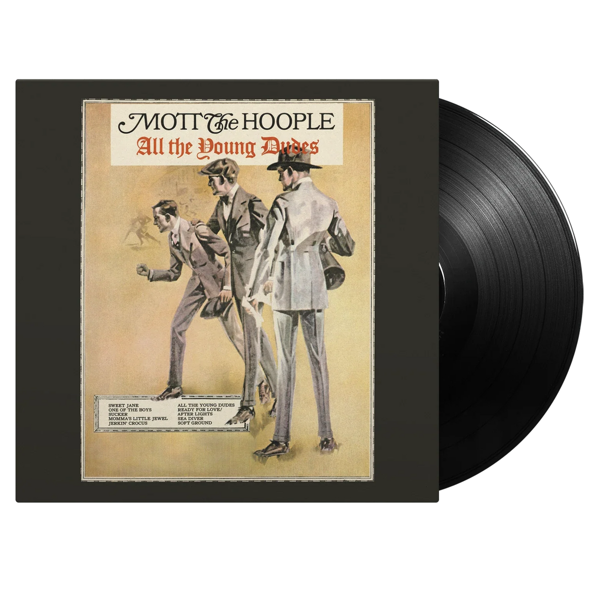 Mott The Hoople | All The Young Dudes | 1LP front cover