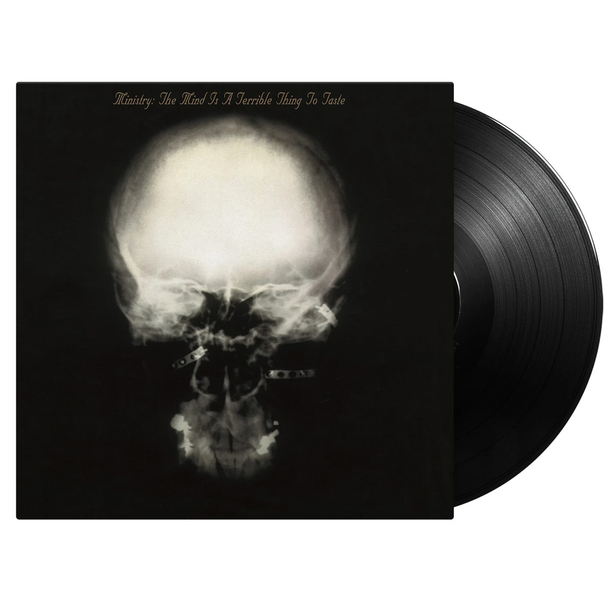 Ministry | Mind Is A Terrible Thing To Taste | 1LP front cover