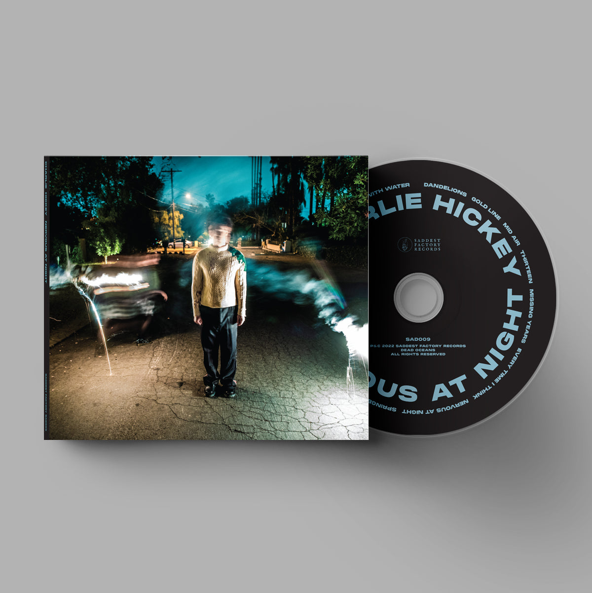 Charlie Hickey | Nervous At Night | CD