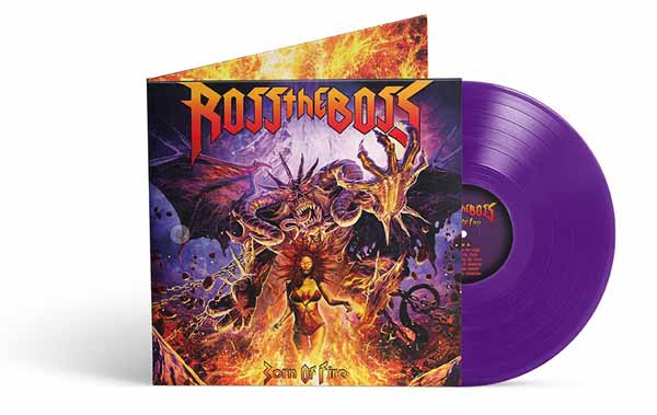 Ross The Boss | Born Of Fire (Transparent Violet Vinyl) | LP