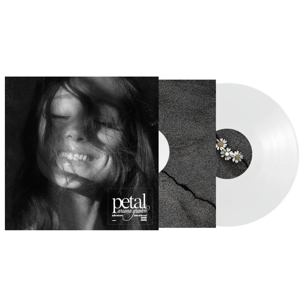 Grande, Ariana | Petal | 1LP Gatefold Sleeve  Coloured Vinyl Translucent Pearly White front cover