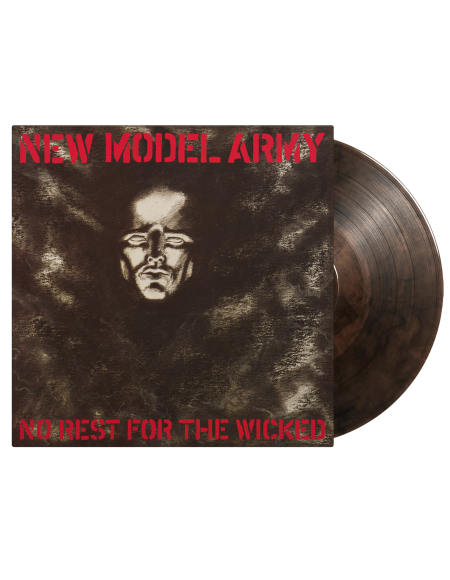 New Model Army | No Rest For The Wicked | 1LP Coloured Vinyl Black front cover