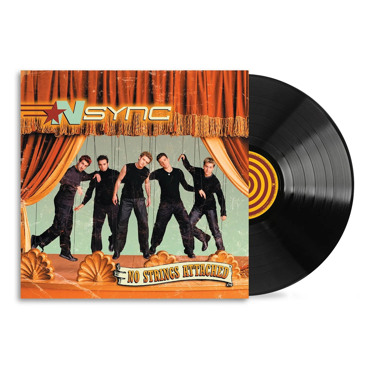 Nsync | No Strings Attached | 1LP front cover