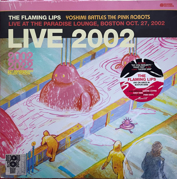 The Flaming Lips | Live at the Paradise Lounge, Boston, 2002 (Pink Vinyl) | 1LP