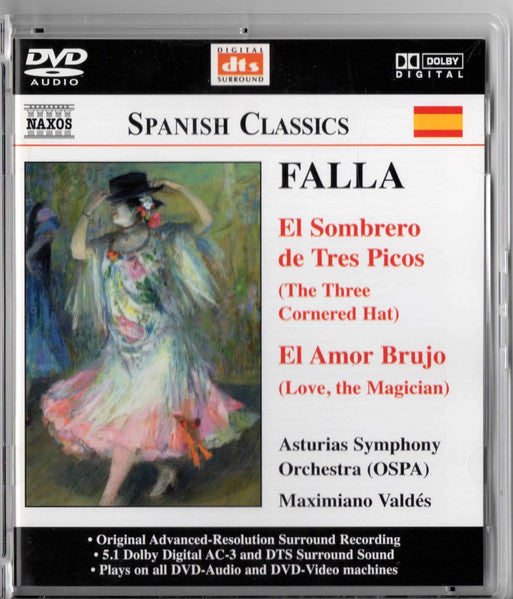 Maximiano Valdés & Asturias Symphony Orchestra | Manuel de Falla: El Amor Brujo / El Sombrero de Tres Picos | DVD