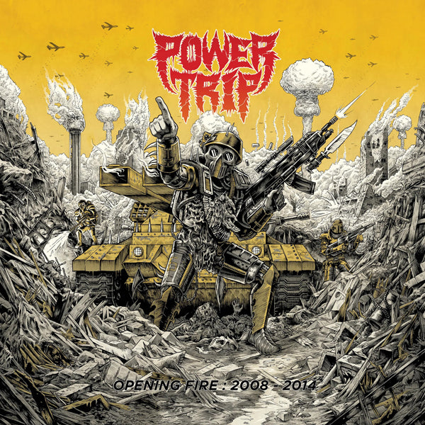 Power Trip | Opening Fire: 2008-2014 (Coke Bottle Clear Vinyl) | LP