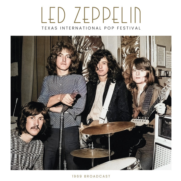 Led Zeppelin | Texas International Pop Festival (Grey W/ Black Splatter Vinyl 2lp) | 2LP