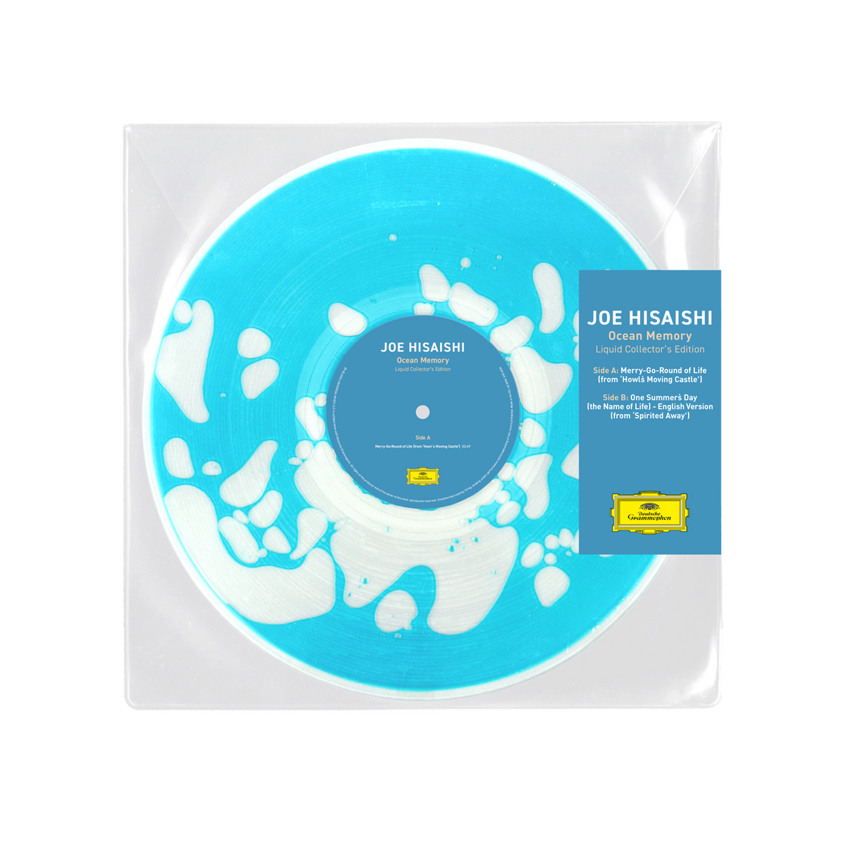 Hisaishi, Joe | Ocean Memory (LIQUID FILLED) | 1LP front cover