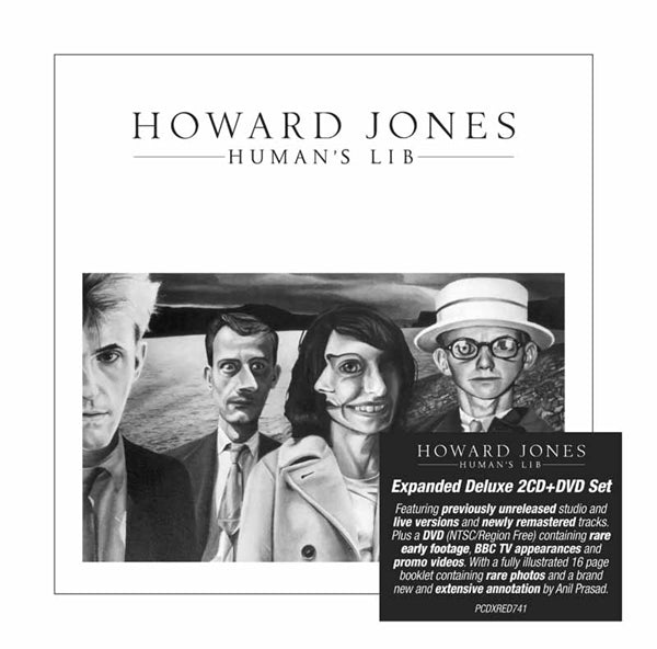 Howard Jones | Human's Lib: Expanded Deluxe 2cd/1dvd Digipak Edition | 3CD