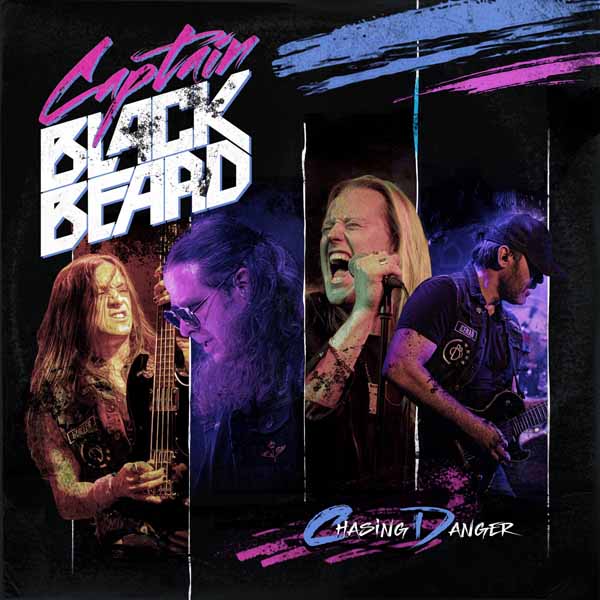 Captain Black Beard | Chasing Danger (Transparent Blue Vinyl) | LP