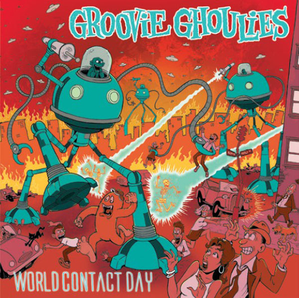 Groovie Ghoulies | World Contact Day (Coloured Vinyl) | LP