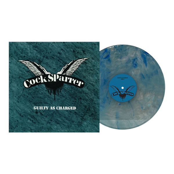 Cock Sparrer | Guilty As Charged (50th Anniversary – Sapphire Marble Vinyl) | LP