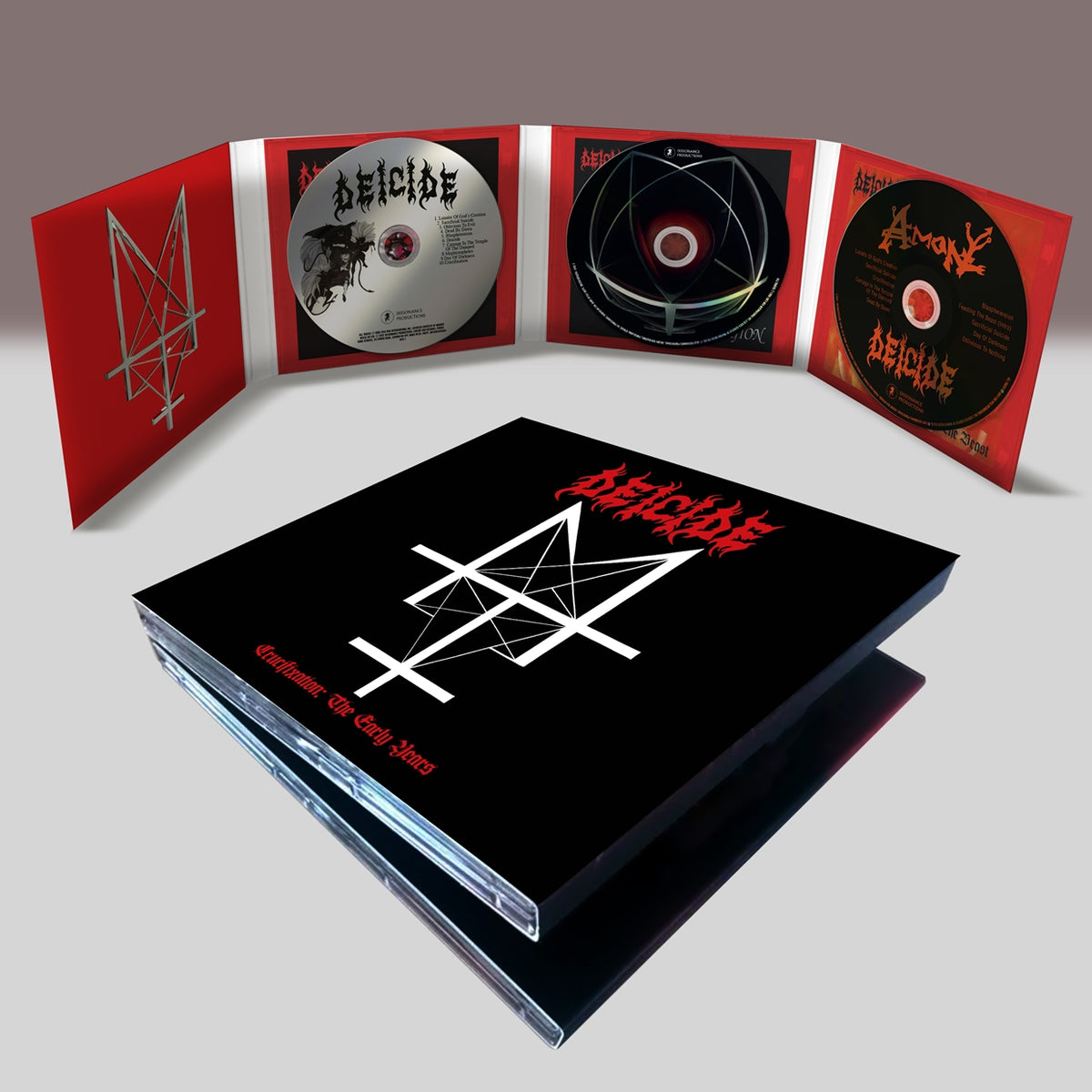 Deicide | Crucifixion - The Early Years 3cd Digipak Edition | 3CD