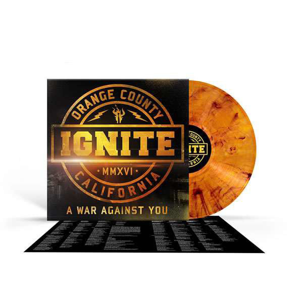 Ignite | A War Against You (Gold Marbled Vinyl) | LP