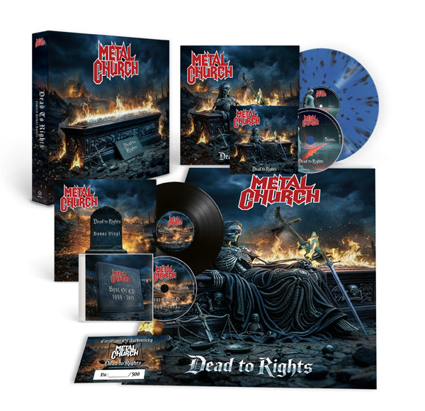 Metal Church | Dead To Rights (Exclusive Box Set - Cd-Digi, Lp, Bonus 10" Lp, Best Of Cd, Poster + Certificate) | LPB