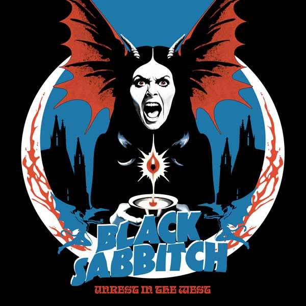 Black Sabbitch | Unrest In The West (Red / Black / White Marble) | LP